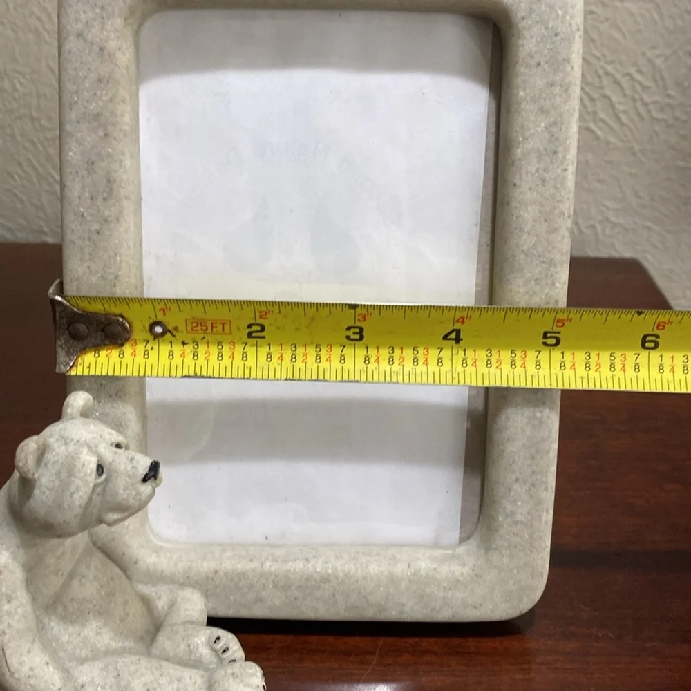 Vintage, Quarry Critters Bear Picture Frame, 4x6 - Picture 7 of 7